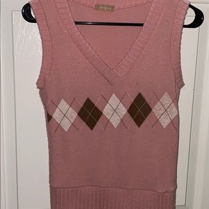 Pink vest size small